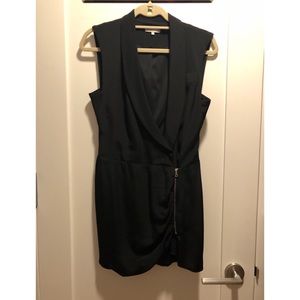 NEW Jennifer Hope Tuxedo Dress Black Size Small
